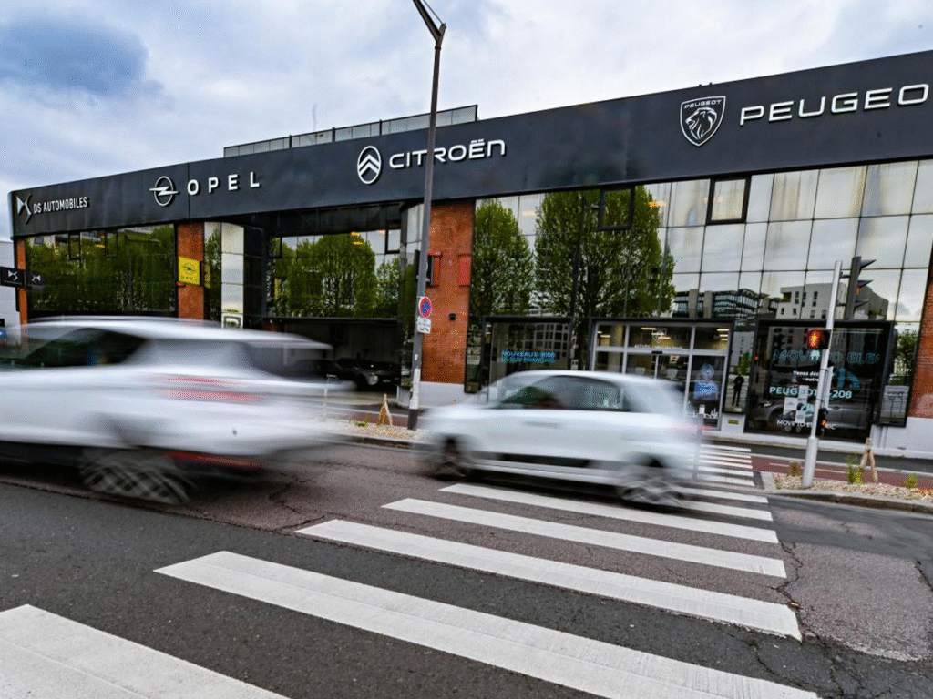 Zone de concess. auto.