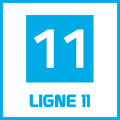 Icône ligne Bus 11 Rouen
