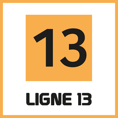 Icône ligne Bus 13 Rouen