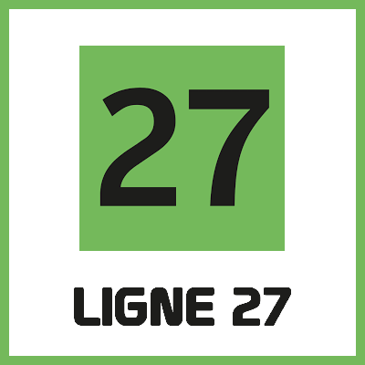 Icône ligne Bus 27 Rouen