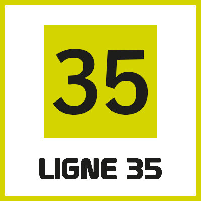 Icône ligne Bus 35 Rouen