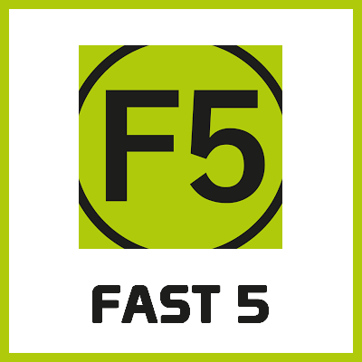 Icône ligne Bus Fast F5 Rouen