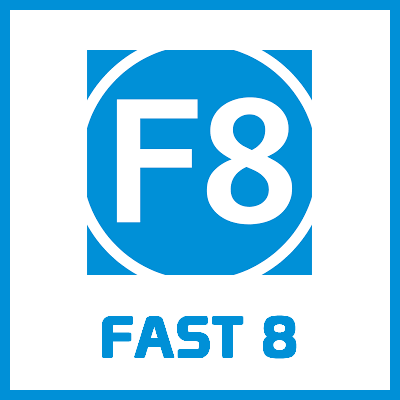 Icône ligne Bus Fast F8 Rouen