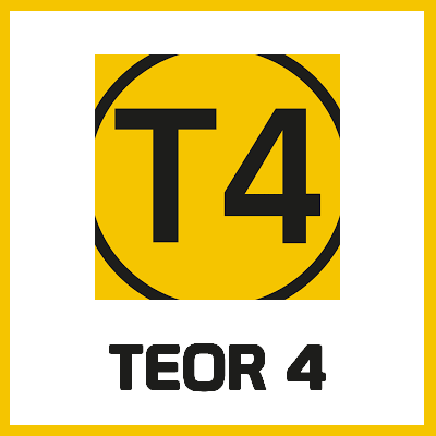 Icône ligne Teor T4 Rouen