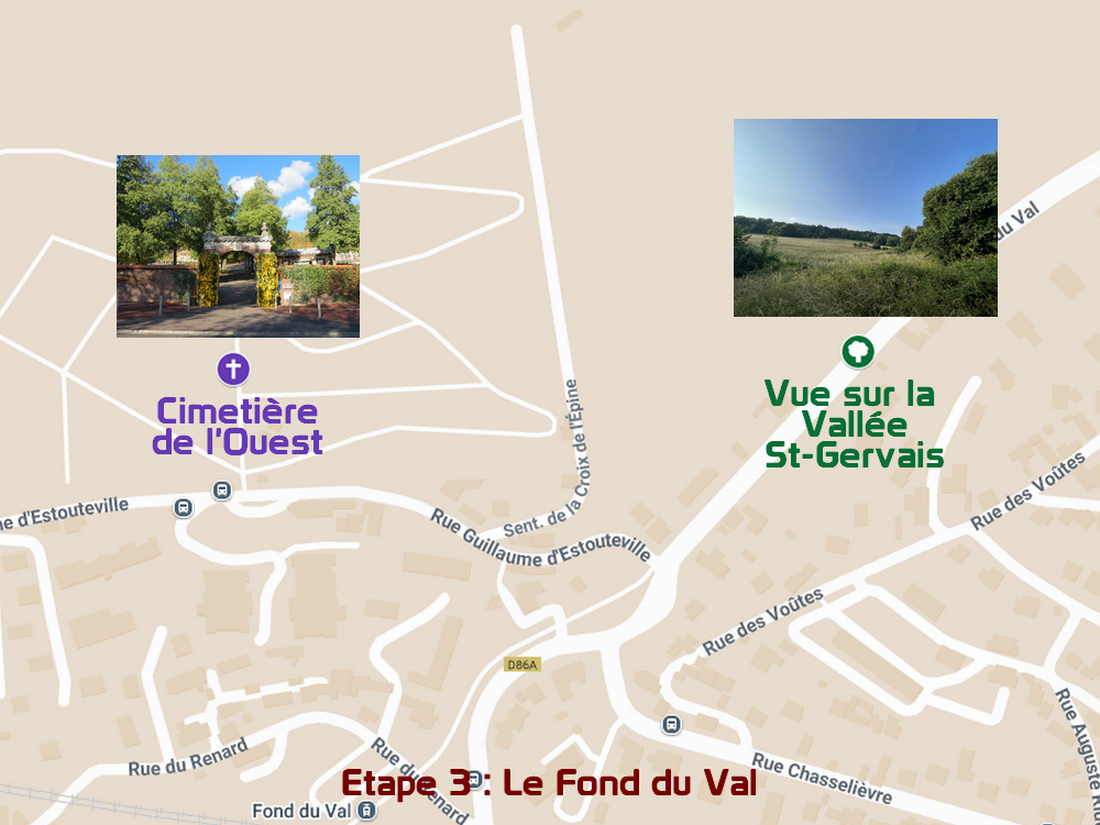 Etape 3 : Fond du Val
