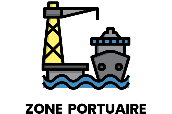 Quartier Zone Portuaire Icone
